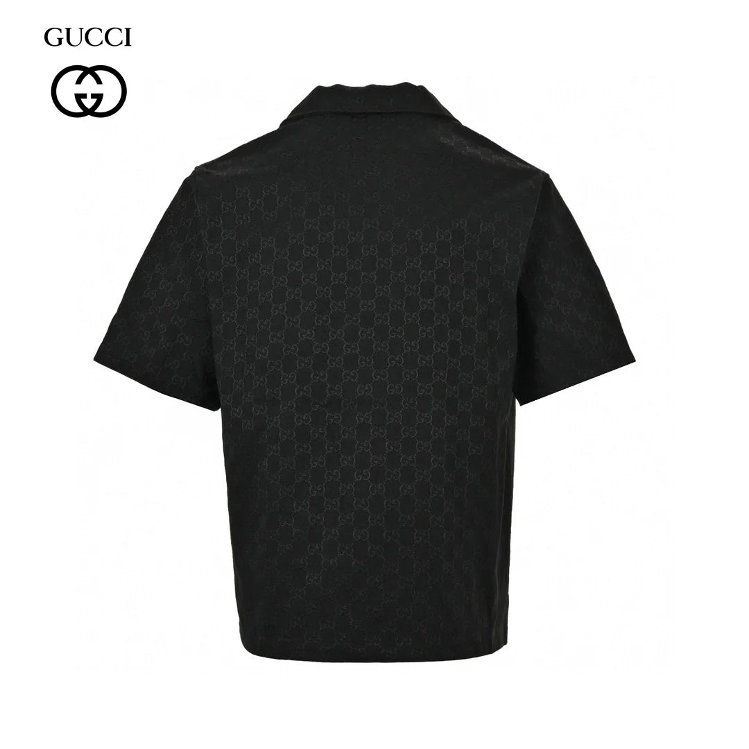Chemise Gucci GG Monogram Noir