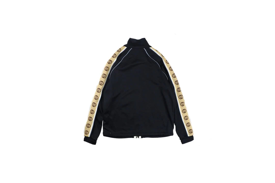 Veste Gucci GG Logo Stripe Track black