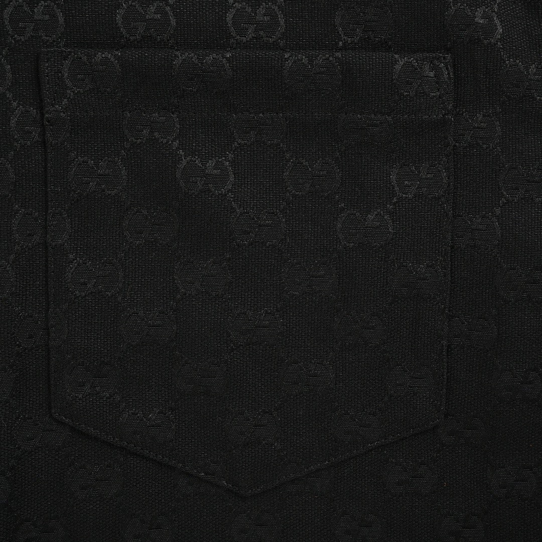 Chemise Gucci GG Monogram Noir