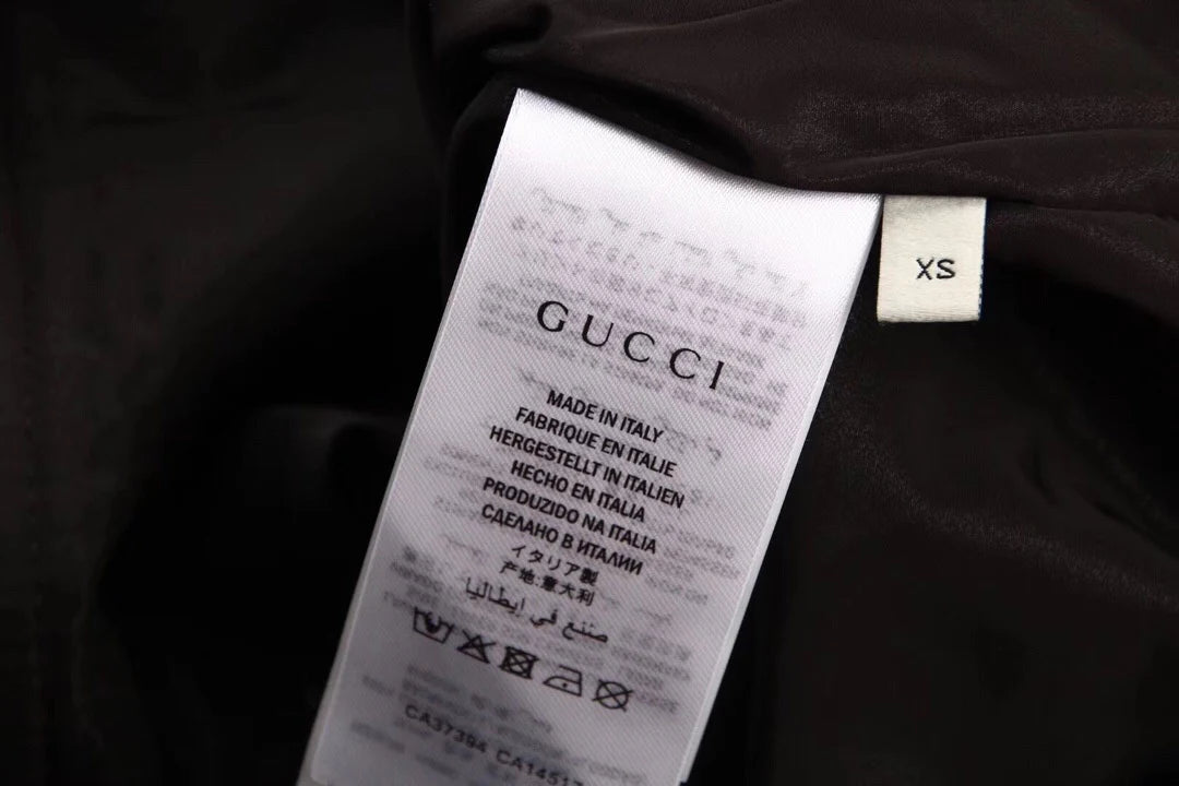 Veste Gucci GG Supreme Stripe Track Black