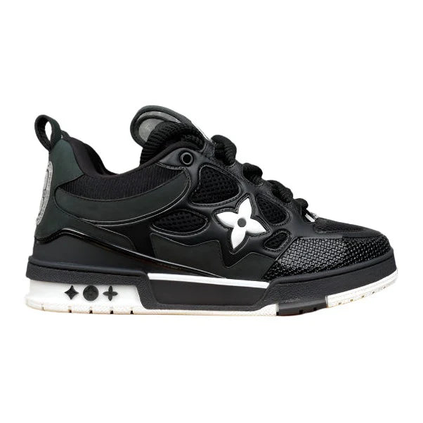 LOUIS VUITTON LV SKATE SNEAKER NOIR ET BLANC