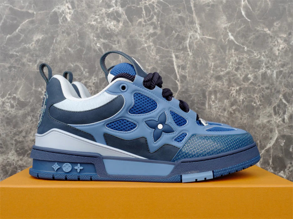LOUIS VUITTON LV SKATE SNEAKER BLEU
