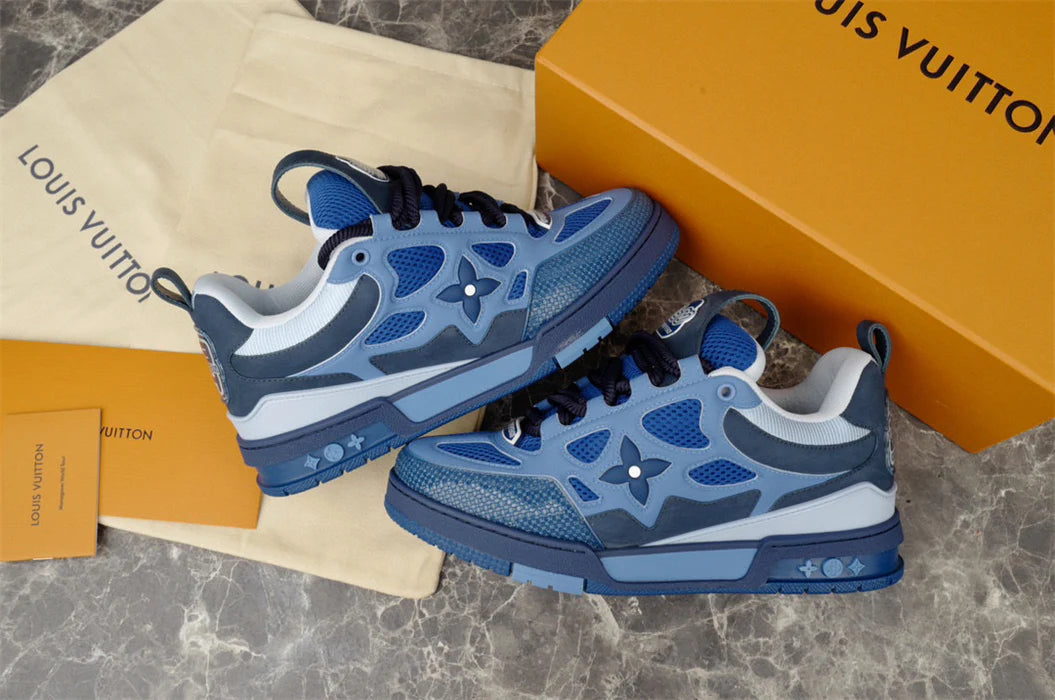 LOUIS VUITTON LV SKATE SNEAKER BLEU