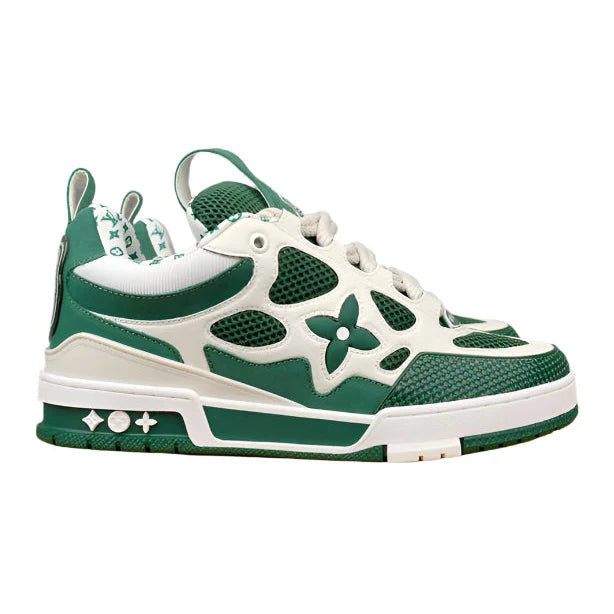 LOUIS VUITTON LV SKATE SNEAKER VERT BLANC