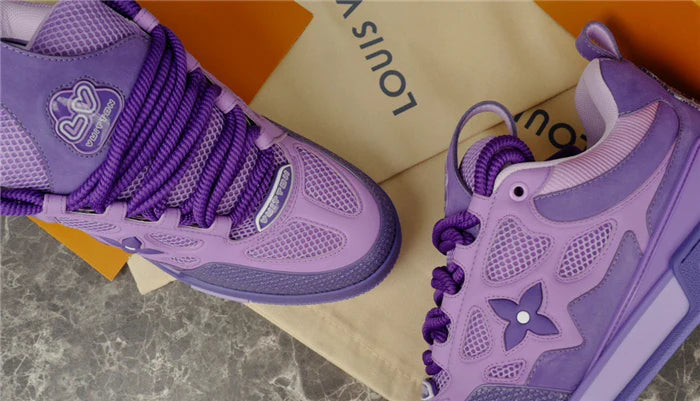 LOUIS VUITTON LV SKATE SNEAKER VIOLET