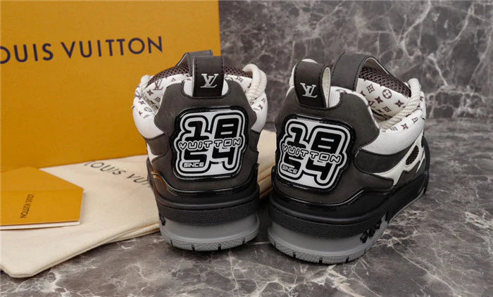 LOUIS VUITTON LV SKATE SNEAKER MARRON BEIGE