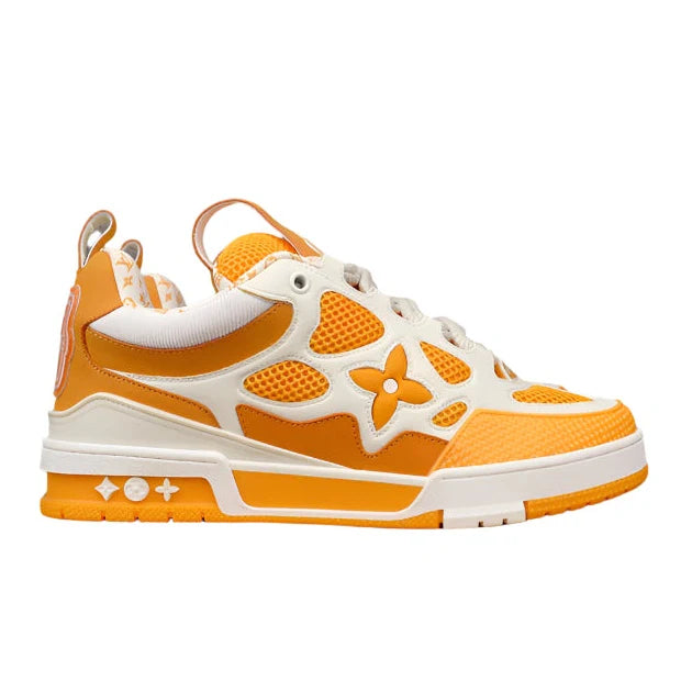LOUIS VUITTON LV SKATE SNEAKER JAUNE BLANC
