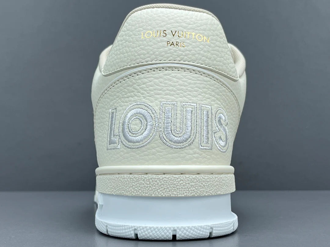 LOUIS VUITTON LV TRAINER SNEAKER BEIGE