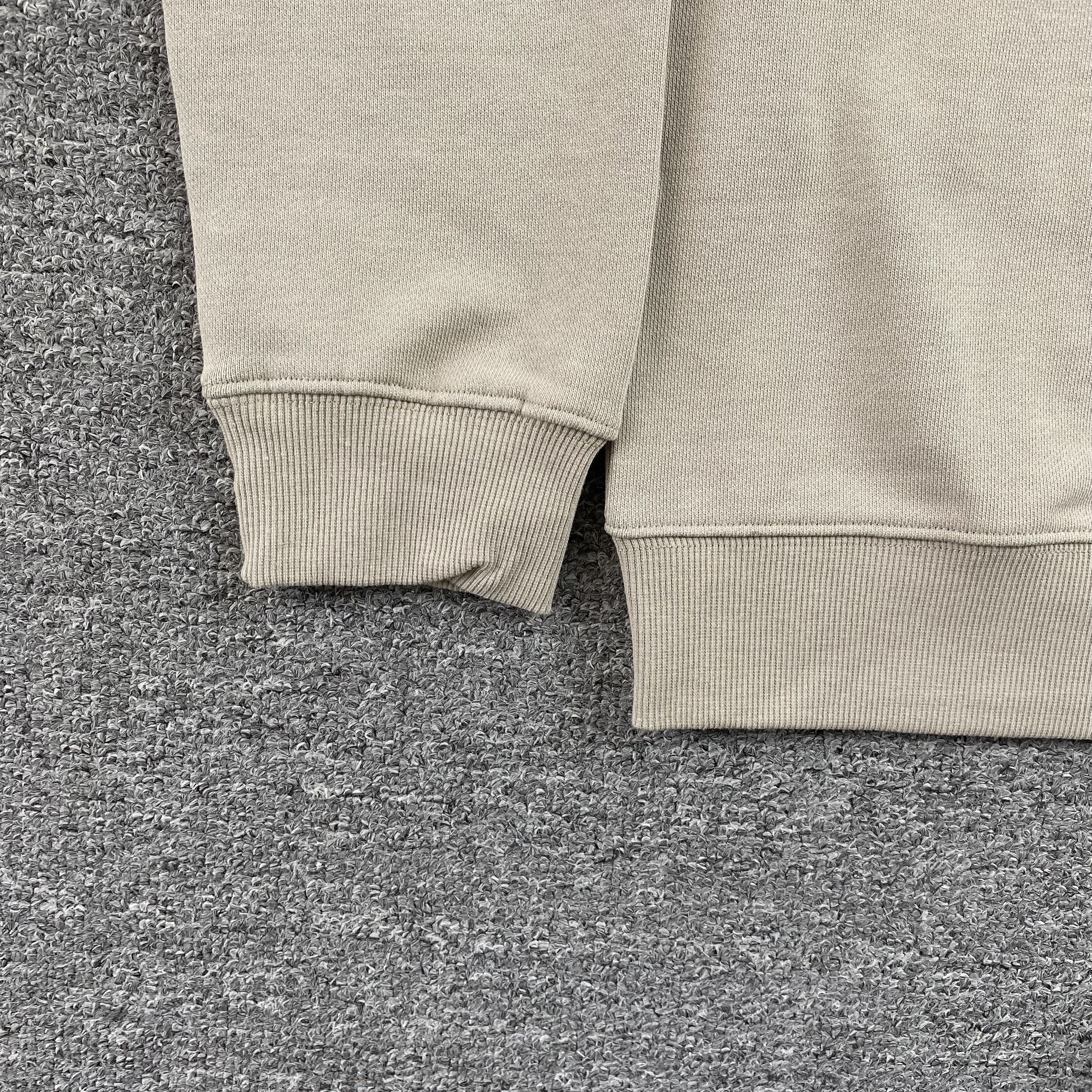 POLO RALPH LAUREN QUARTER ZIP SWEATSHIRT BEIGE
