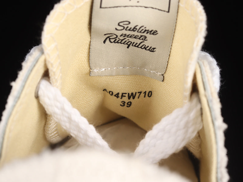 MIHARA YASUHIRO PETERSON OG SOLE CANVAS LOW WHITE