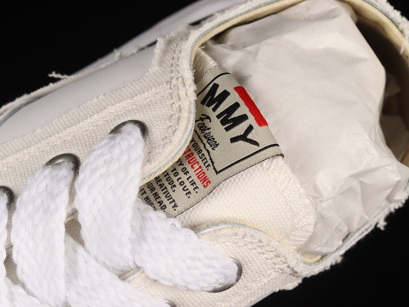 MIHARA YASUHIRO PETERSON OG SOLE CANVAS LOW WHITE